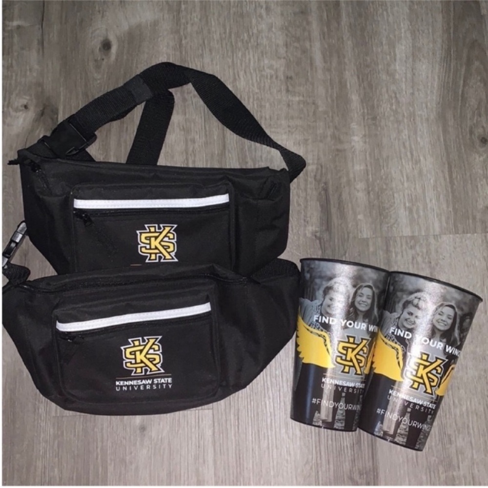 2 waist bag + 2 water cup